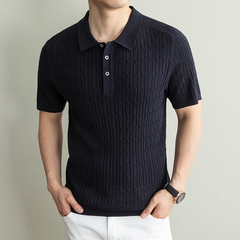 IMAGINEX Men s Lyocell-Linen Knit Short Sleeve T-Shirt IM26C129 M
