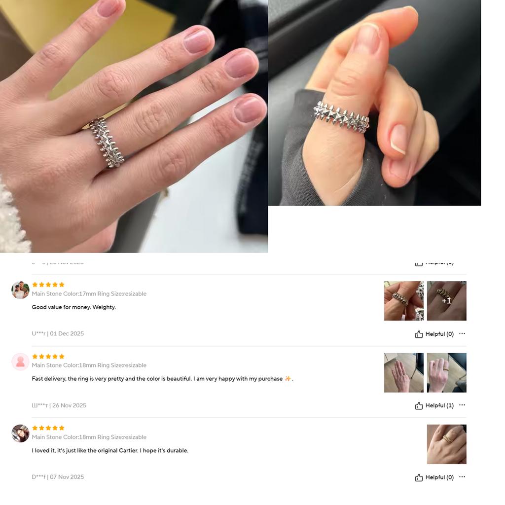 Design Style Riveted Bullet Stainless Steel Rings For Women Punk Gold Color Creative Ring Broad Surface Finger Jewelry Gift