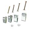 AC54-1Set Car Brake Shoes Repair Kit 4600A139 4600A140 For Mitsubishi L200 / Triton 2005-2015 Adjuster Rear Brake Shoes