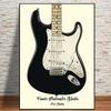 Famous Guitars Used By Famous Bands and Singers Music Posters Prints Canvas Printing Wall Art Picture for Living Room Home Decor
