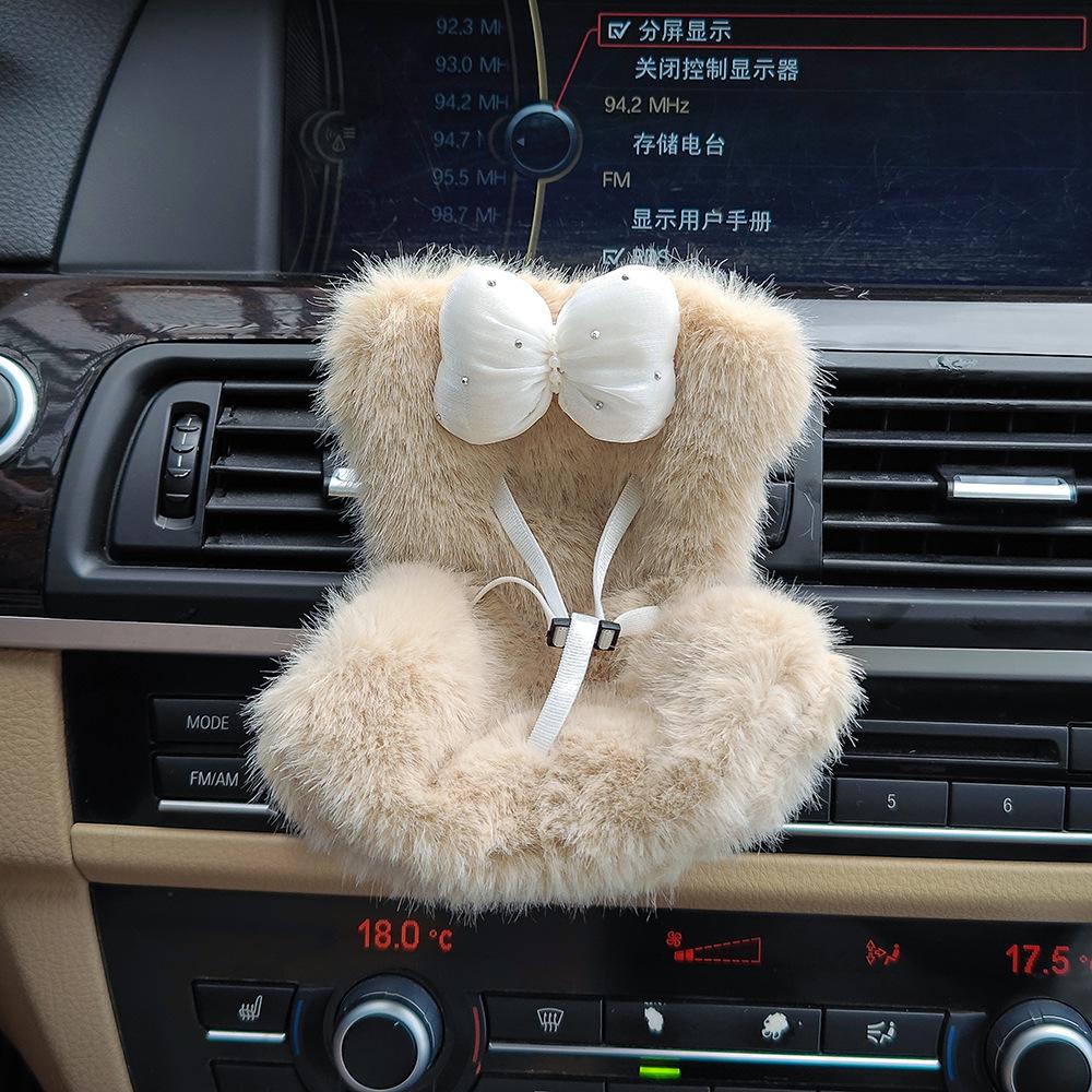 Puppensitz Autozubehör Ornament Labub Sicherheitssitz Puppenzubehör Dekoration