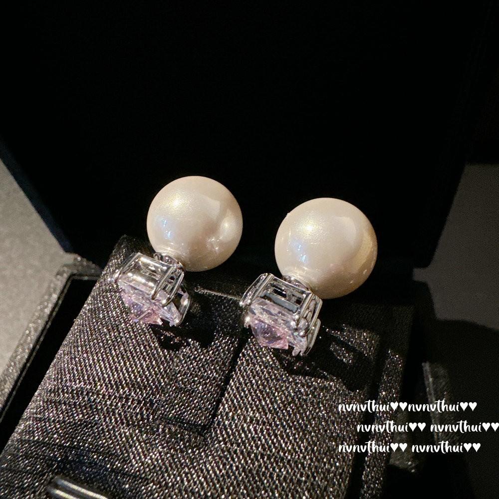 Paparacha Bow Gem Necklace, Tahiti, Deep Sea Bead Wine Stained Rose Zircon Earrings, Ring
