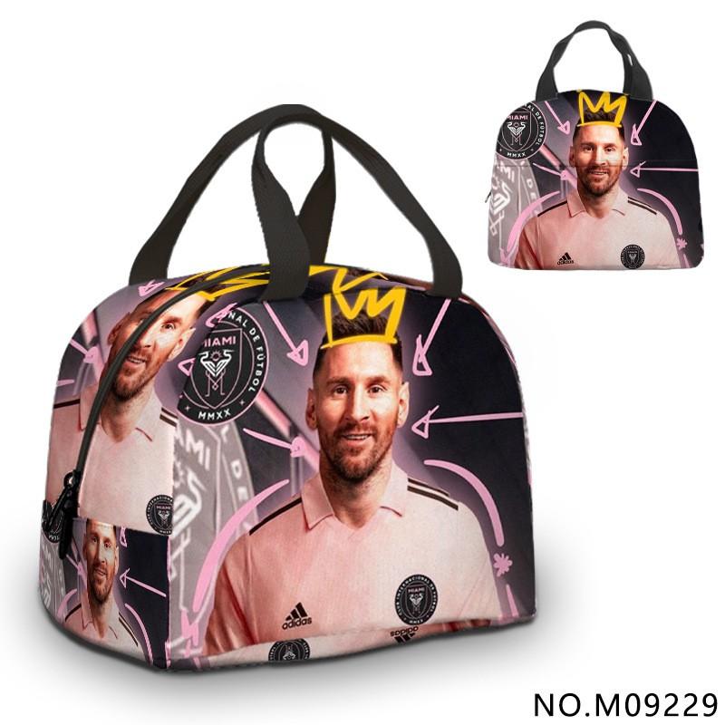 Insulated Lunch Bag Kids Students Adults Portable Food Carrier With Ice Pack Compartment Oxford Fabric Modern Minimalist