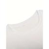 Men's Way Maker Print Short Sleeve T-Shirts, Comfy Casual Elastic Crew Neck Tops For Men's Outdoor Activities