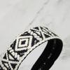 MAIA Geometric Pattern Headband - Black A