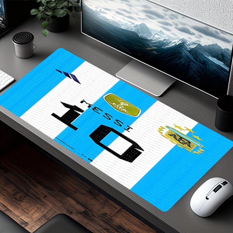 Lionel Messi Druck Mauspads, für Tastaturpad Laptop PC Matte für Büro Heimgebrauch, Schreibtischdekor, Perfektes Geburtstagsgeschenk für Gamer