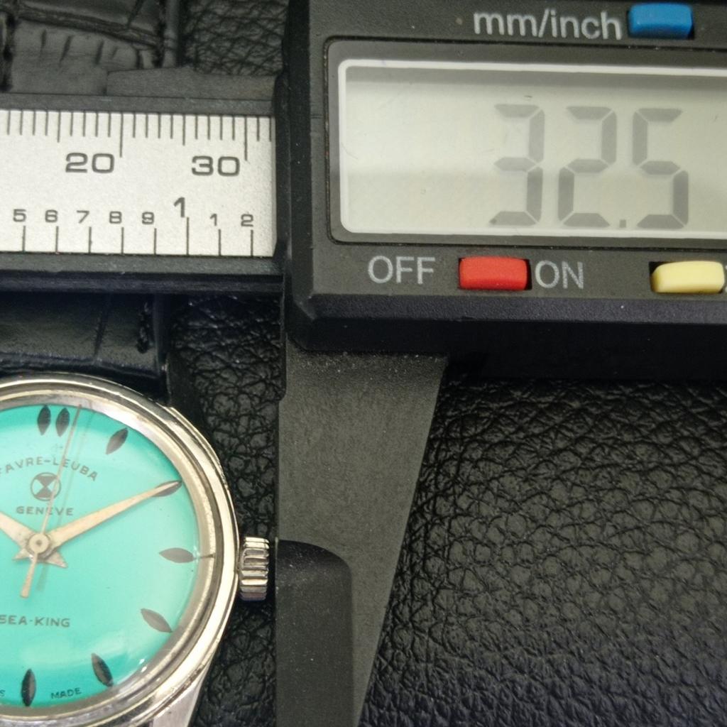 VINTAGE FAVRE LEUBA GENEVE SEA KING HAND-WINDING 111 SWISS MENS WATCH A703826-1 R213f-a703826