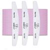 High-grade Double-sided Half-moon Nail File: Washable & Durable Sanding Strip