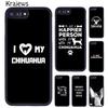 Krajews I Love My Chihuahua Dog Pug Phone Case Cover For iPhone 17 Air 16 14 Plus 12 13 Pro Max