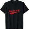 Anderson Limited Edition Couple Shirts Last Name T-Shirt