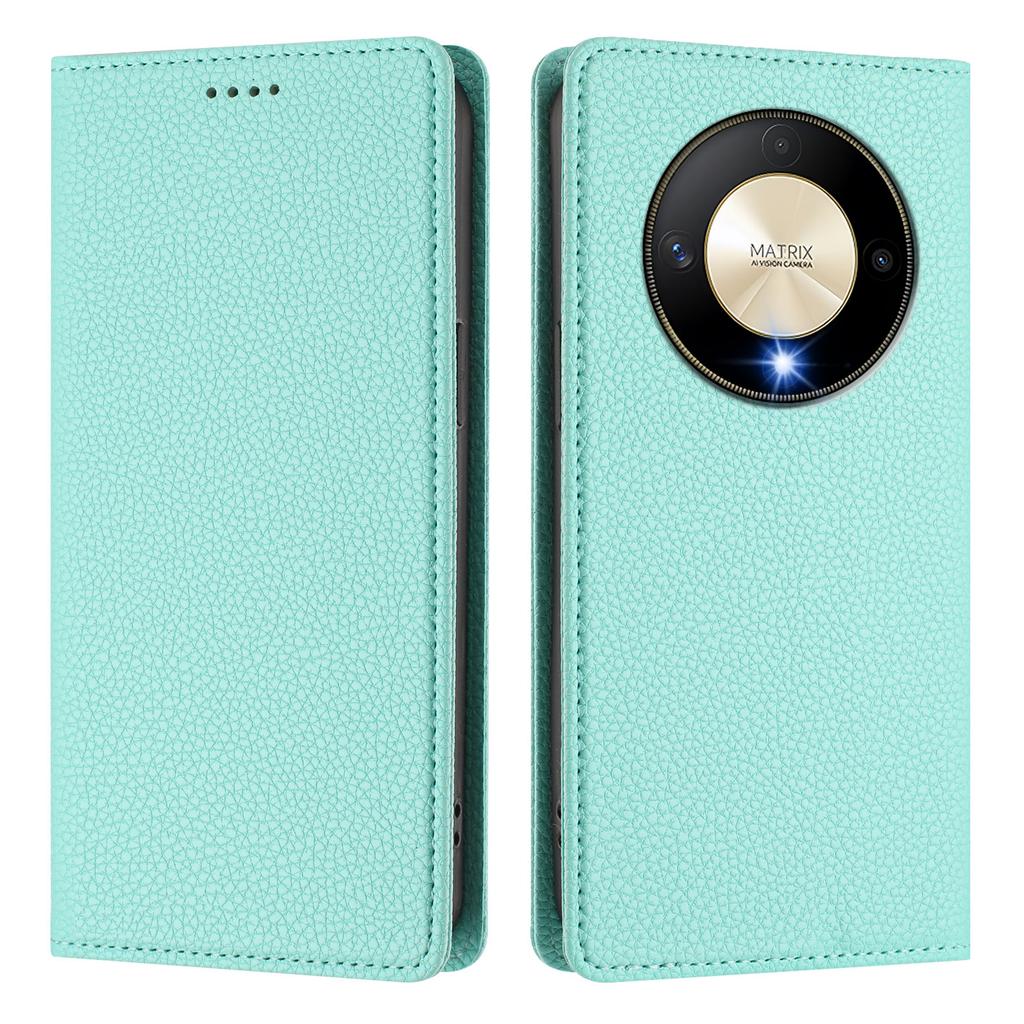 For Honor X50 5G/Honor X9b 5G Wallet Case RFID Blocking Litchi Texture Leather Mobile Cover