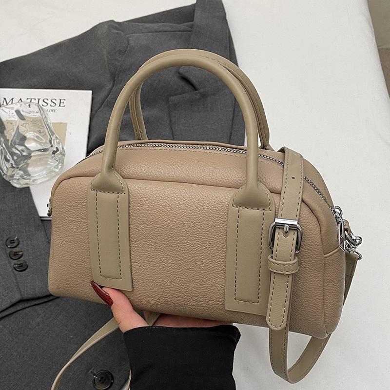 

Весна и лето новая корейская версия трендовая повседневная портативная сумка-бостон высокого класса темпераментная универсальная простая сумка-мессенджер женская