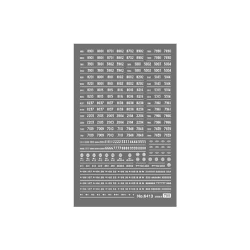 

Greenmax N Gauge 6413 Vehicle Mark White/Hanshin Commuter Car Kiha 04 Series