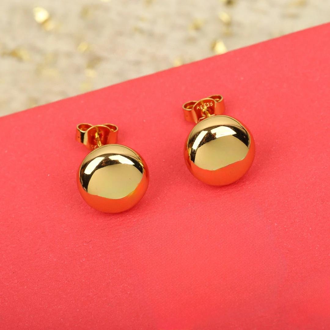 

2024 Новейший Горячий Бренд Винтажные Серьги Роскошные Украшения для Женщин Модные Дизайнерские Серьги-Подвески Латунный Материал Женские Вечерние Серьги-Пуссеты золотой