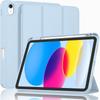 Multi Color Stylish Tri-Fold Pu Leather 10.9 Inch Tablet Case for IPad10th /11th /A16 Flip Cover with Auto Sleep and Stand