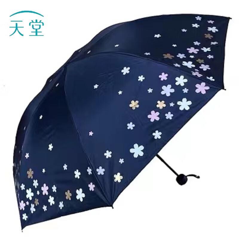 Heaven UV Protection Three-Fold Women s Umbrella