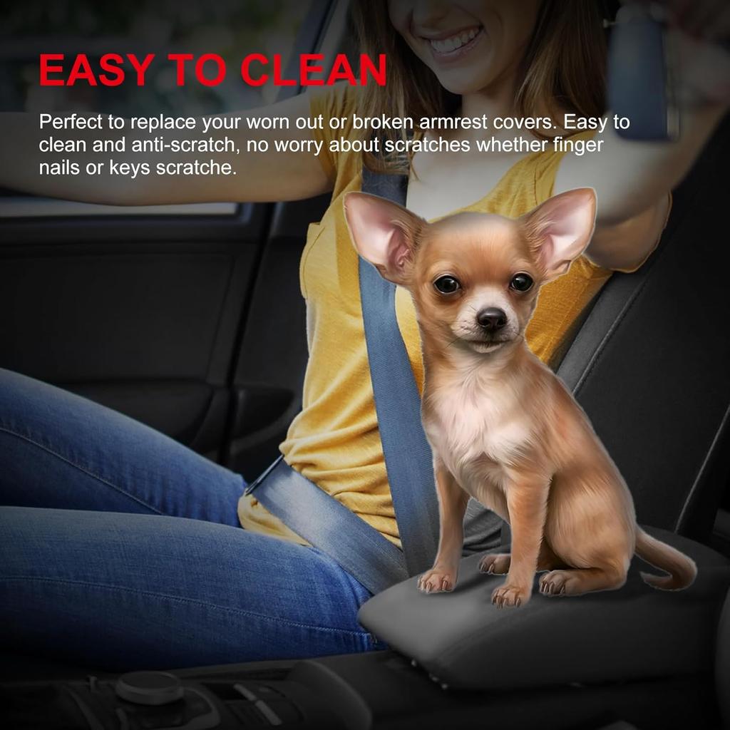 cciyu Armrest Center Console Lid Cover + Base Beige Armrest Covers Replacement fit for 2000-2008 For A4 A6 S4