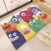 Absorbent Monster Bathroom Floor Mat Bathroom Floor Mat Imitation Cashmere Door Mat Non-slip Mat Household Bedroom Carpet Door Mat