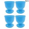 1/2/4/6Pcs Egg Cup Holder Boiled Eggs Cup Stand Tool Caviar Cup Breakfast Egg Holder Banquet Eggs Supplies Kitchen Accessories