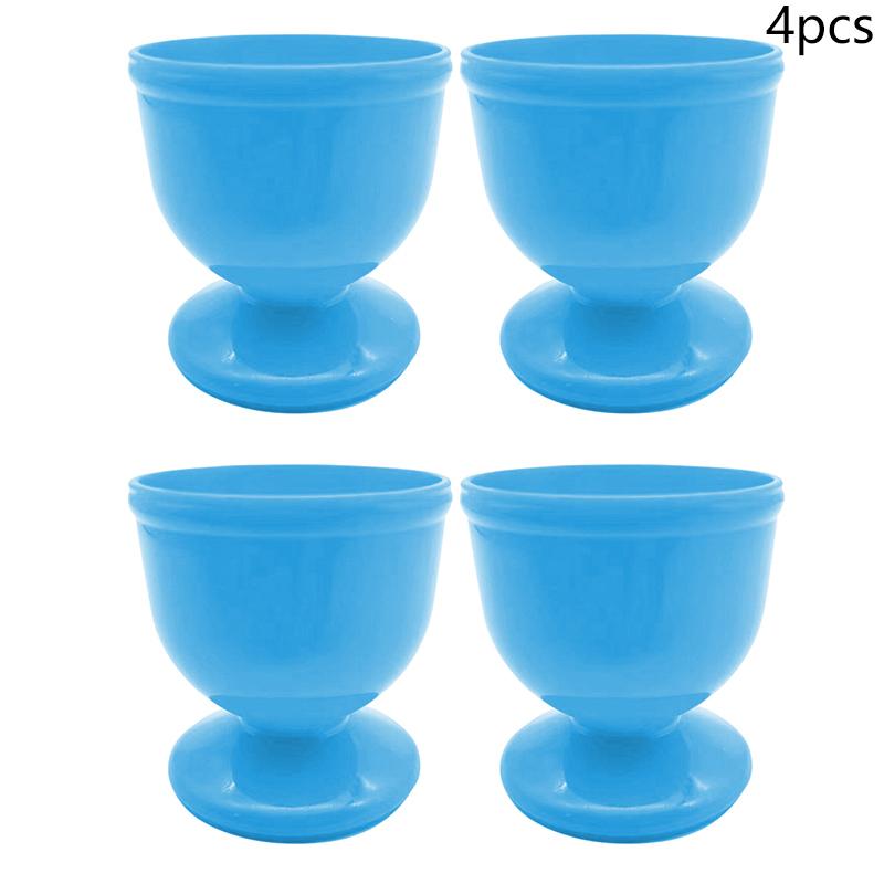 1/2/4/6Pcs Egg Cup Holder Boiled Eggs Cup Stand Tool Caviar Cup Breakfast Egg Holder Banquet Eggs Supplies Kitchen Accessories