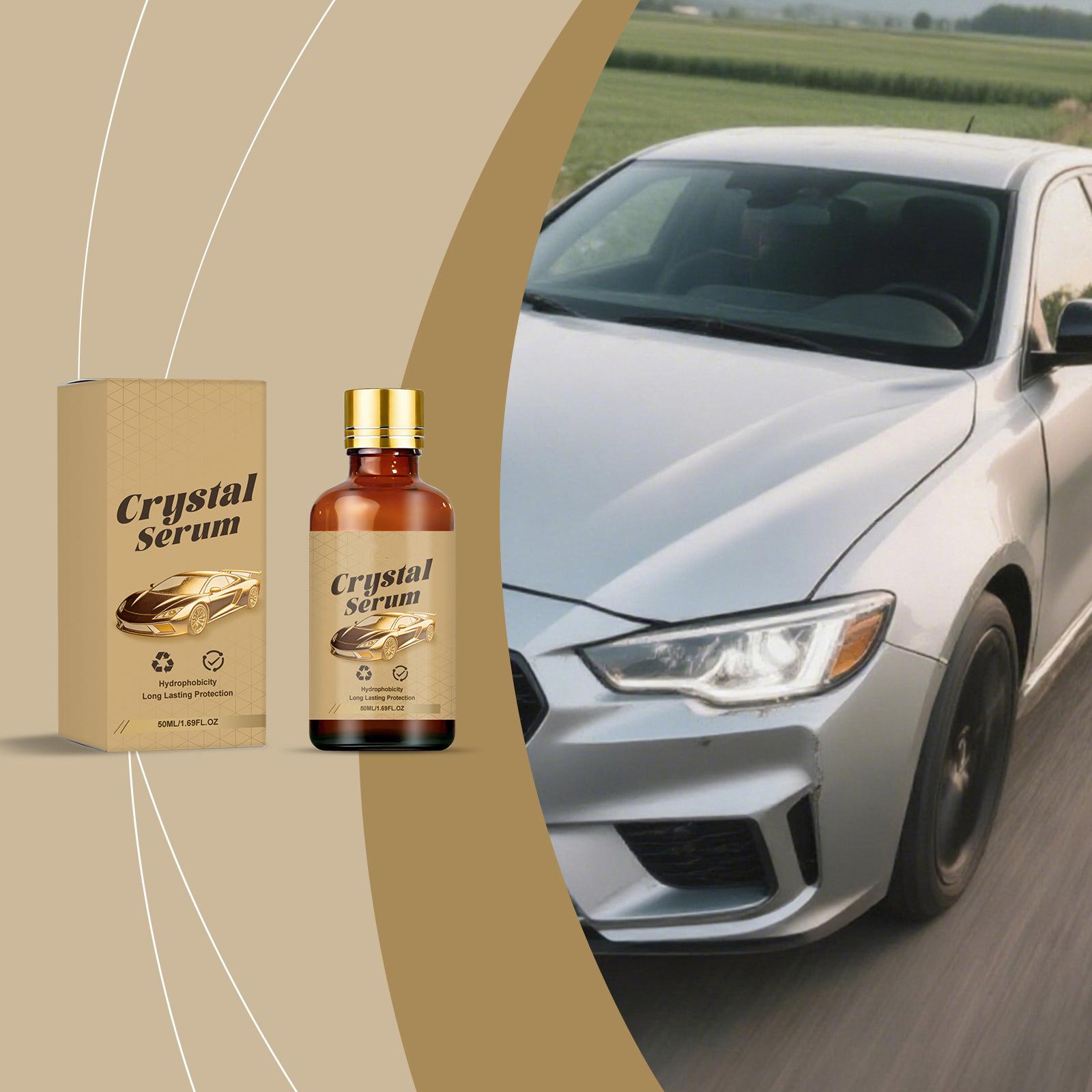 

Ceramic Coating Agent For Car Paint Surface, Brightening, Fouling, Convenient And Gentle Care Coating Agent Containing 50ml Of Liquid One Size золотий