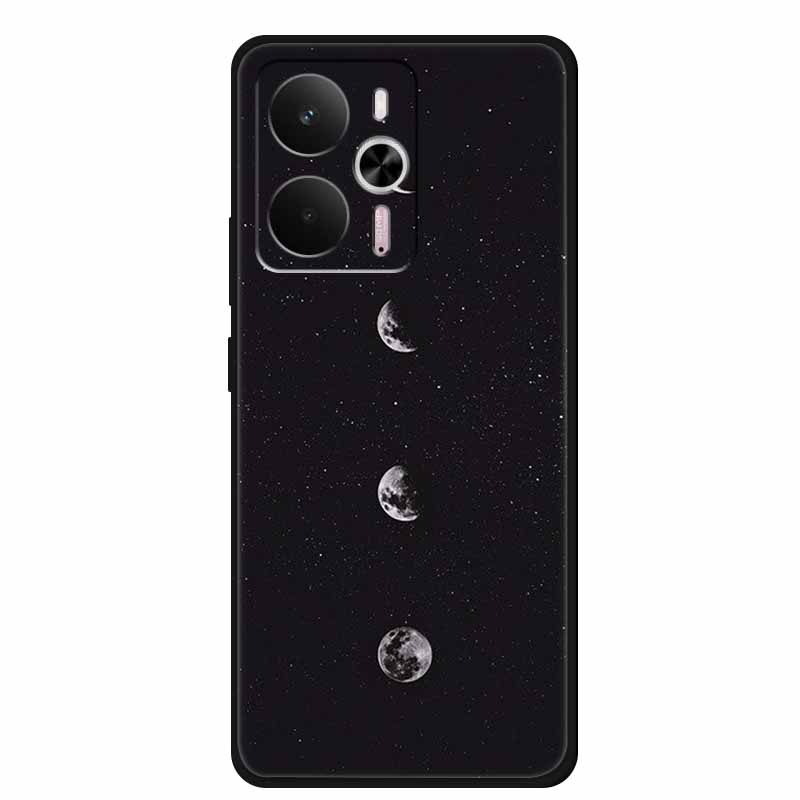 For Realme 14 Case Soft TPU Black Silicone Cover for Realme 14 5G Global RMX5070Soft Case Shockproof Cover RMX5070 Oppo Realme14