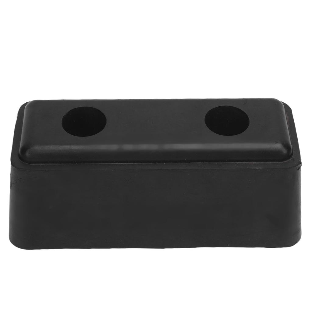Rubber Dock Bumper Pad Truck Trailer Ramp Door Bumper Stop for RV Marine Boat Dock Cargo Trailer Black