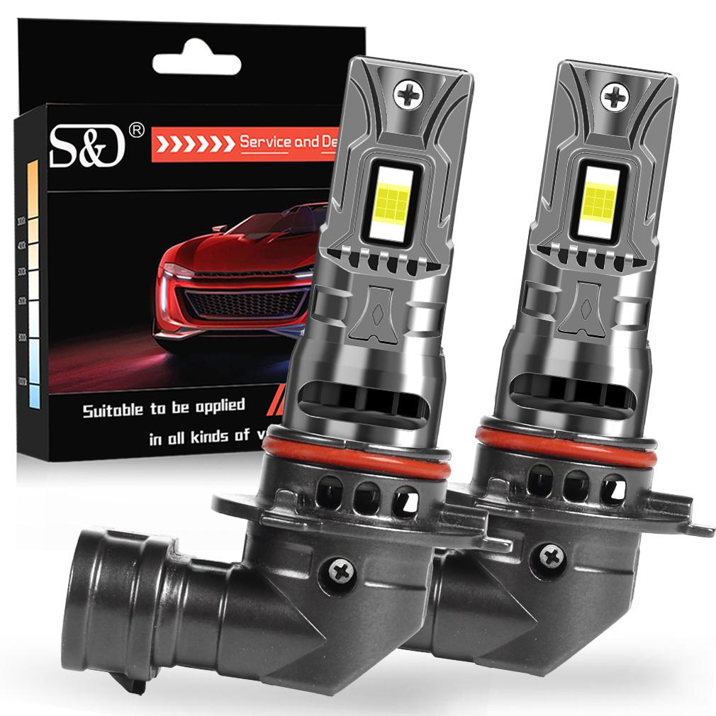 2 Stück 30000LM H7 LED-Scheinwerferlampen Mini Turbo H11 LED H8 H1 9005 HB3 9006 HB4 Auto-Nebelscheinwerfer Scheinwerfer Auto Plug&Play Lampe 6500K Weiß