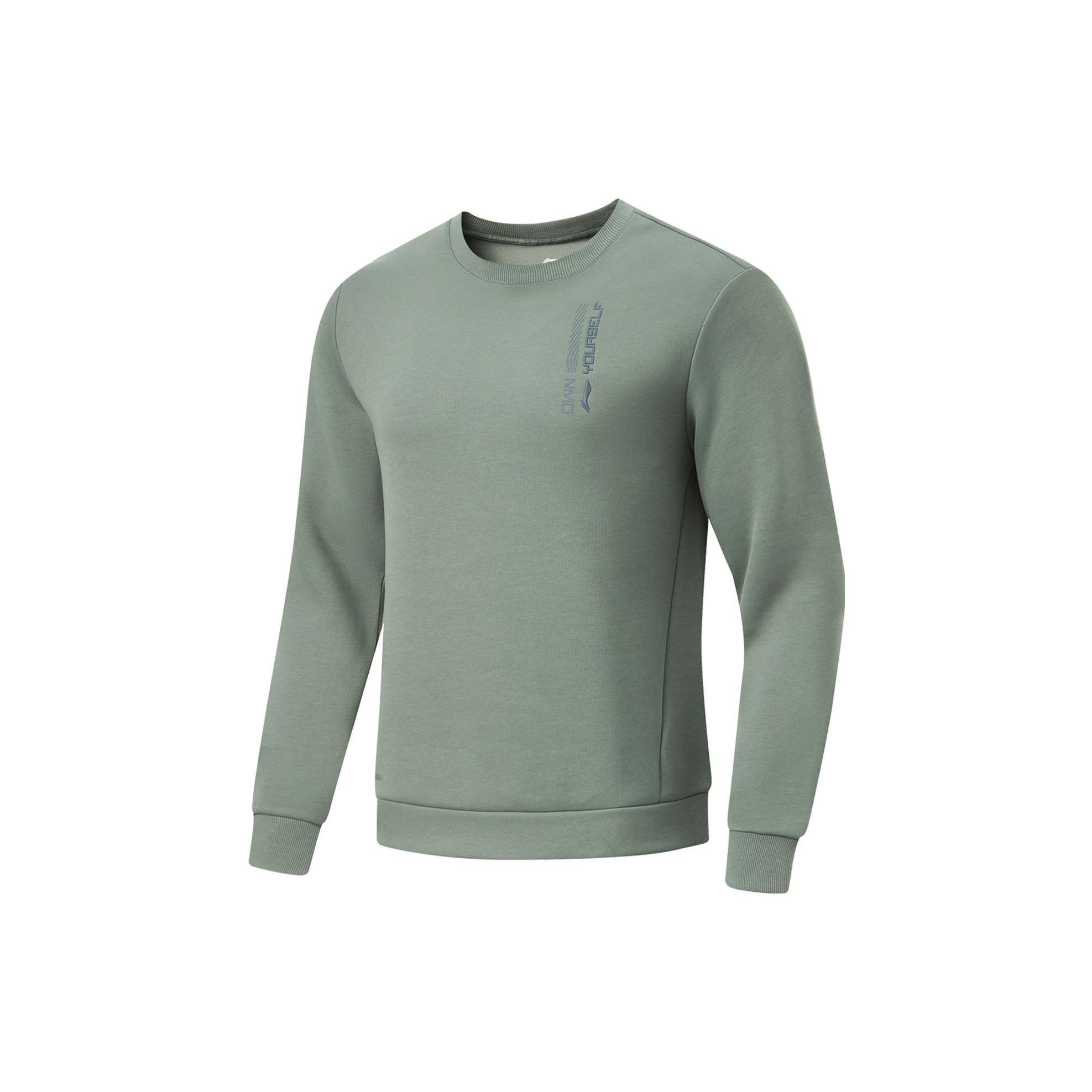 Li-Ning Graphic Training Sweatshirt Green Men s AWDT791-5 XL