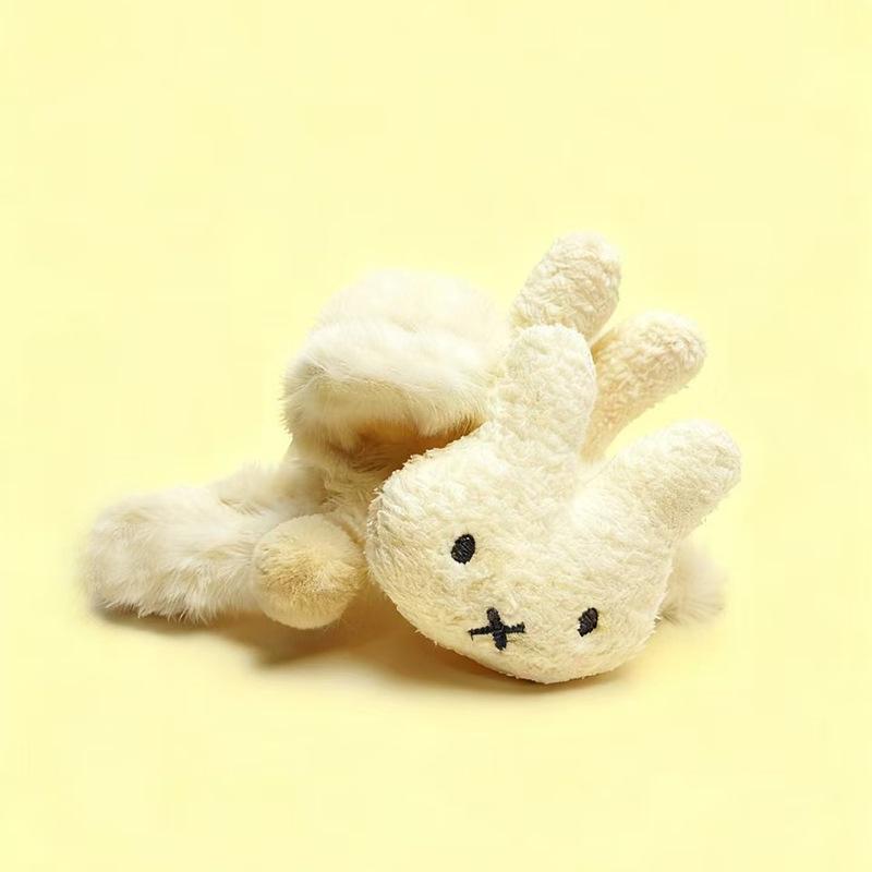 

Autumn New Plush Big Ears Rabbit Grip Clip Hair Cute Versatile Girl Bangs Accessories Wholesale