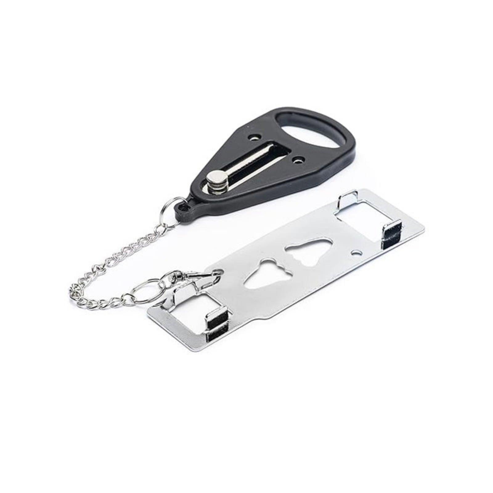 

Портативные дорожные дверные замки, Портативные блокираторы двери, Дверные стопоры, Противовзломные замки, Дорожные замки One Size чёрный