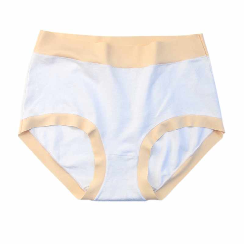 

Дами Відчуття високої еластичності трусики із завищеною талією жіночі бавовняна промежина Plus size Бавовняна промежина Дамський трикутник Живіт Шорти Крижаний шовк Безслідні трусики M