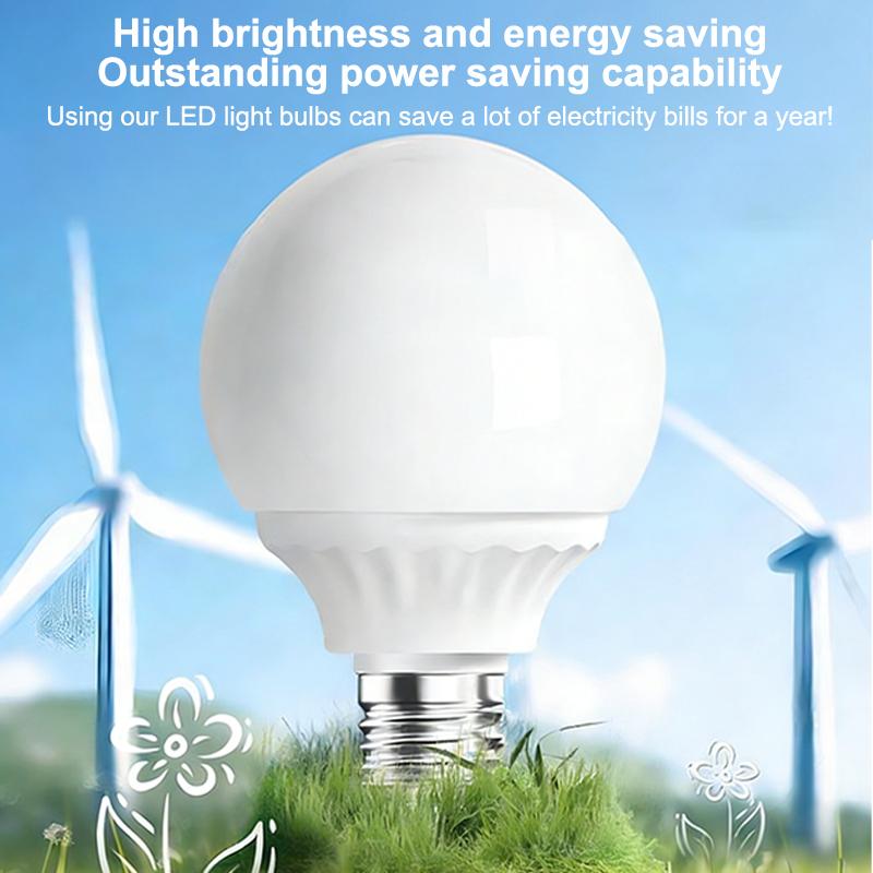 Led Bulbs E27 Ac 220V G80 G95 High Light Led Lamp Energy Saving Cold Warm White Led Light Outdoor Light