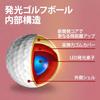 [sort] Light-up Golf Balls, 6 Colors To Choose From, 6-Pack & 12-Pack, Light-Up LED Lights, Colorful, Outdoor Sports, Flash Balls, Night Golf (Pink,