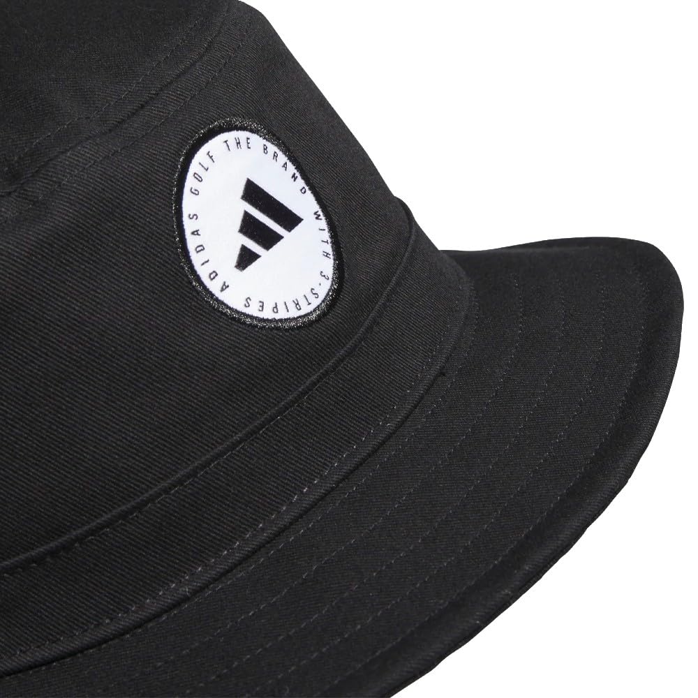 Adidas Golf Cotton Bucket Black Hat,