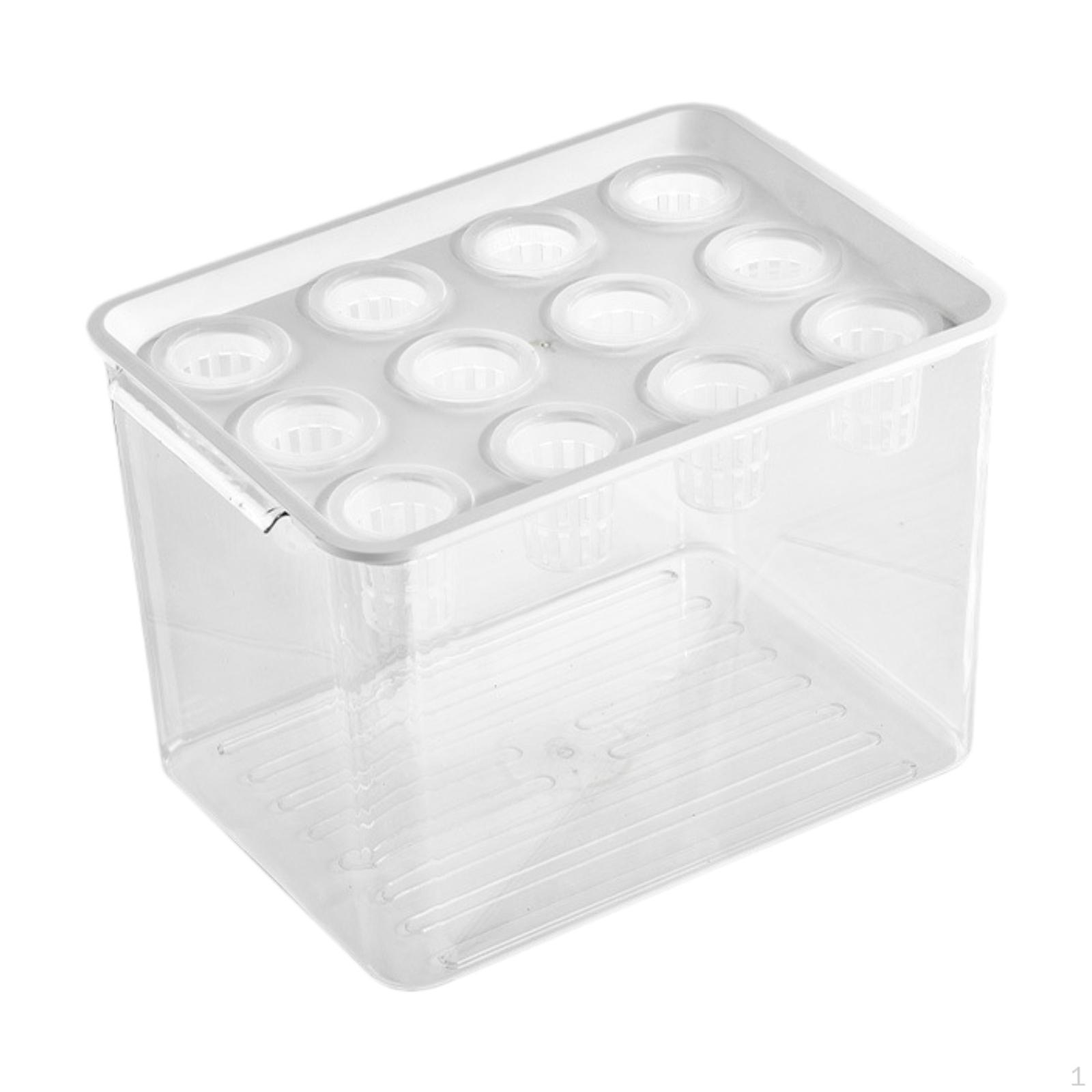 

12-луночная гидропонная система выращивания микрозелени для дома White Lid