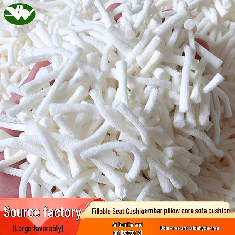Latex Granule Filling for Plush Toys & Sofa Cushions - Cut Pieces from Thailand Dry Steamed Latex Rectangular Block