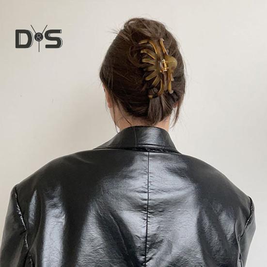 3/4Pcs Hair Claw Octopus Design Anti-slip Teeth Strong Grip Hair Clip Back Head Bath Hair Barrette Hair Accessory