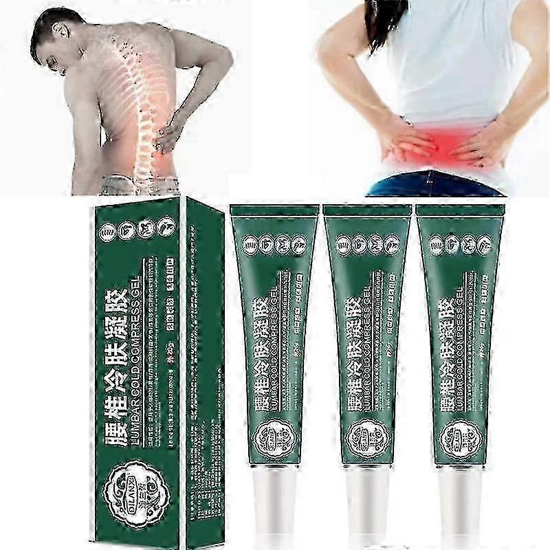 3pcs Cervical Spine Lumbar Spine Shoulder Circumference Lumbar Intervertebral Disc Joint Knee And Other Parts Closed With Cold Skin Adhesive