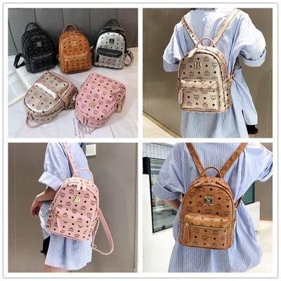 European Bestseller Crossbody Bag | MOM Logo Brown Leather | Geometric Pattern Design | Dual-Zipper Security | Daily Travel Essentials | CE Certified