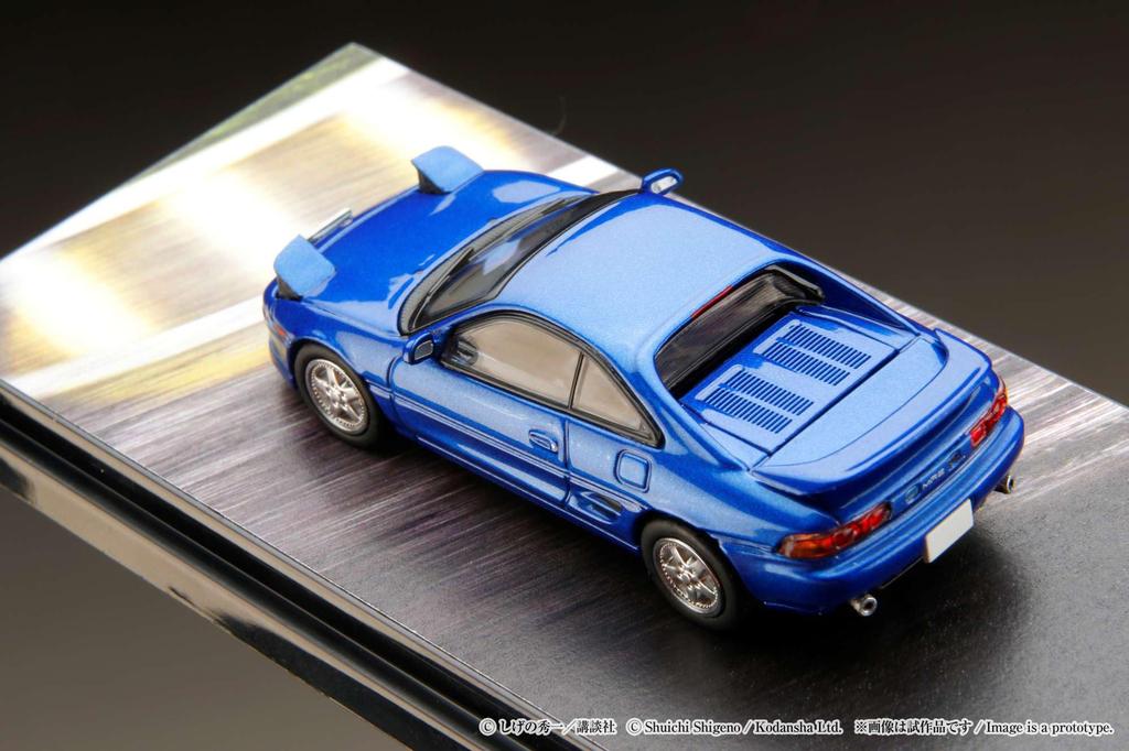 Hobby Japan Scale Toyota MR2 D VS Takumi Kai Kogashira with Driver Figure HJ643045D 1/64 (SW20) G-Limited/Initial Fujiwara, (Finished Model)