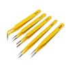 5pcs Tweezers Anti-Static Maintenance Tool 115-141mm