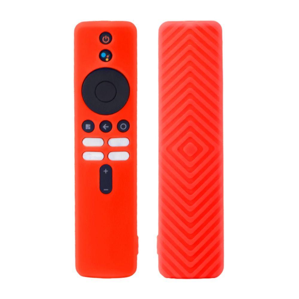 Luminous Remote Control Case Soft Texture Silicone Remote Control Sleeve Shockproof Anti-fall for Xiaomi Mi TV Box S