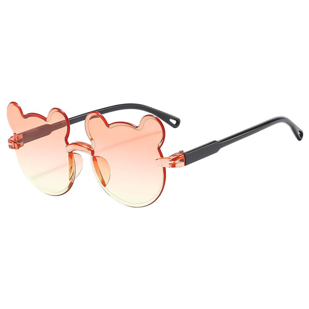 

Дитячі градієнтні мультяшні сонцезахисні окуляри Маленький Ведмедик - Барвистий захист очей