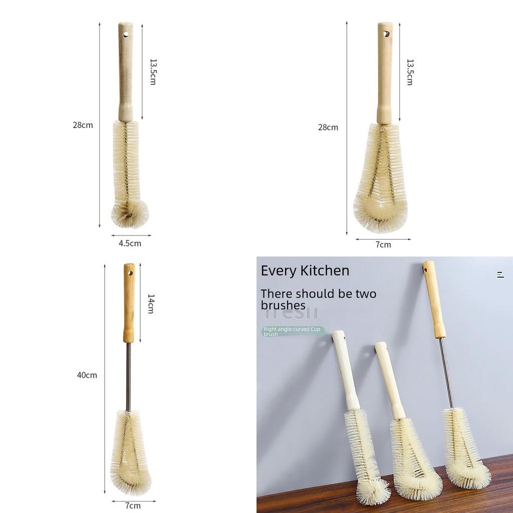 Bottle Durable Wooden Brush For Thorough Cleaning Of Mugs And Bottles Tools