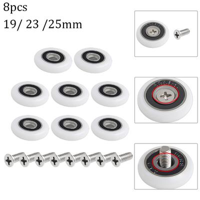 Shower Door Rollers Replacement 19/23/25mm Baths Parts