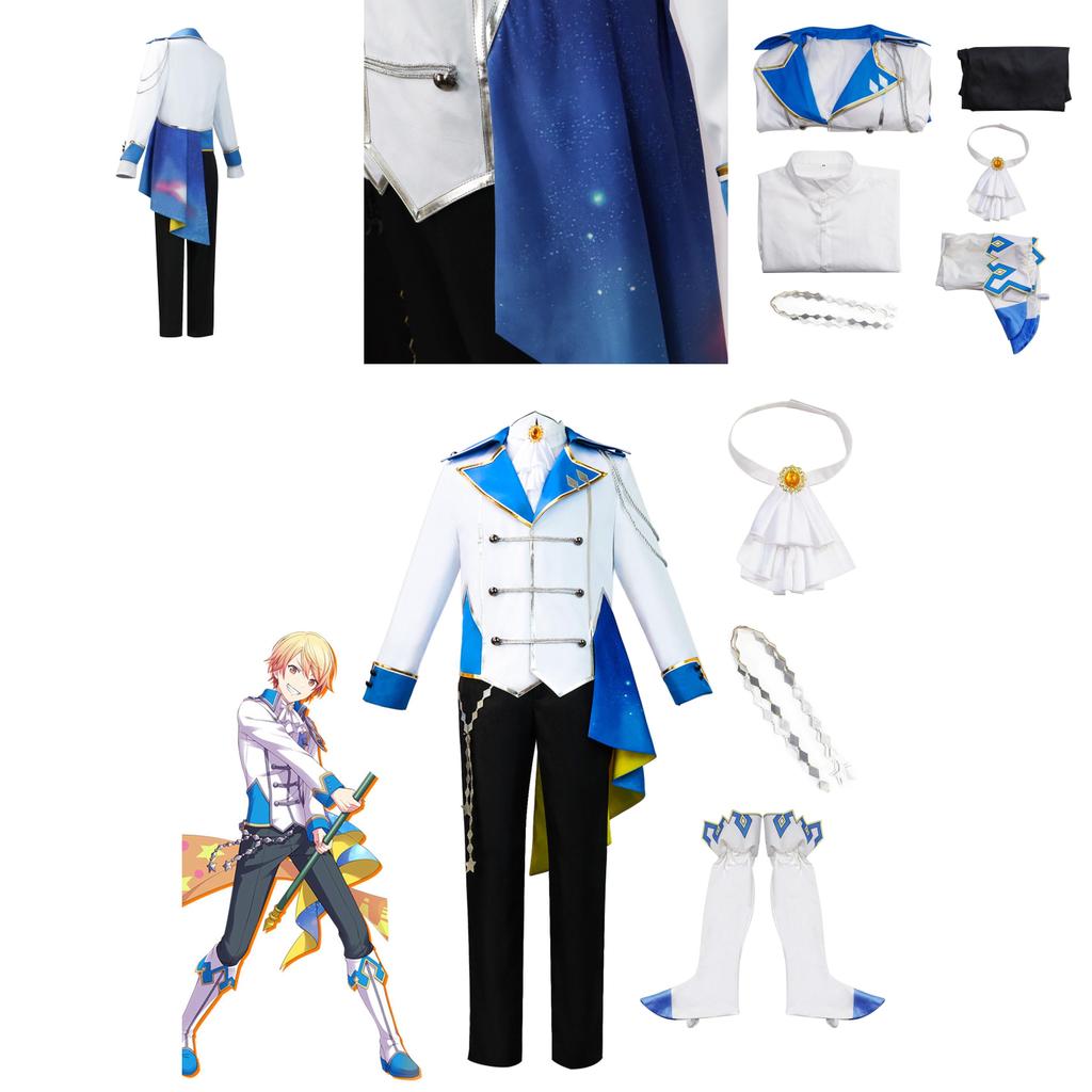 Tenma Tsukasa Halloween Cosplay Costume Set With Polyester Fabric For Anime Fans
