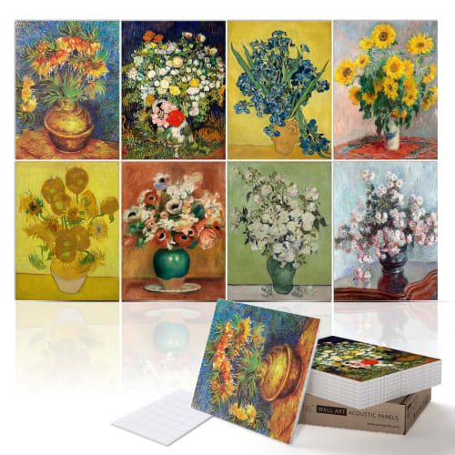 PINWELIFE? Wall Art Acoustic Panel, Soundproofing Absorbing Panel for Home/Office, Decorative Absorption, Noise and Echo Cancellation