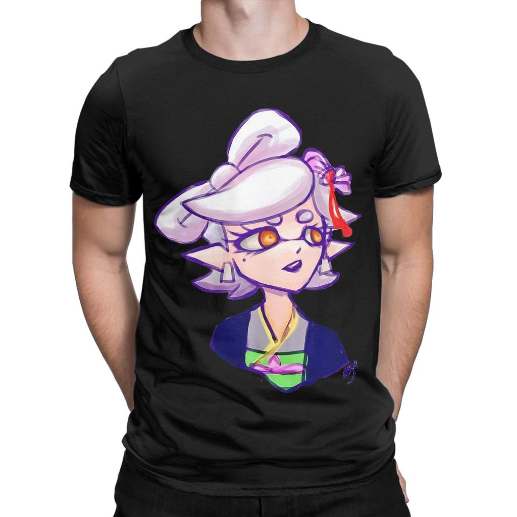 Marie Novelty Graphic 100 Cotton Tshirt Squid Sisters Tops Tees For Unisex