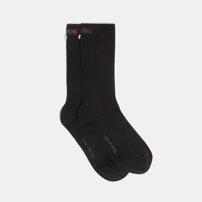 SUECOMMA BONNIE [IHM]Label Socken(schwarz)_DSLAA25501BLK